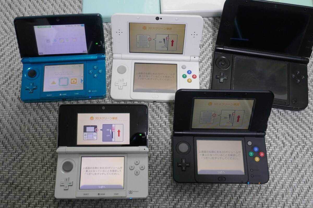 ◆３ＤＳ・３DSＬＬ・ＤＳ・ＤＳLite・ＤＳi 本体セット/ ジャンクの画像5