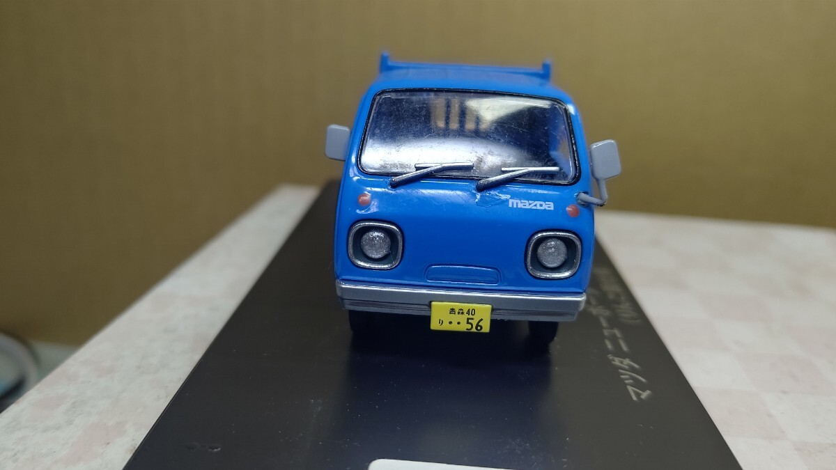 スケール 1/43 マツダ ニューポーターキャブ550 1977年 ！(リンゴ園仕様) NO 31 懐かしの商用車コレクション！_画像2