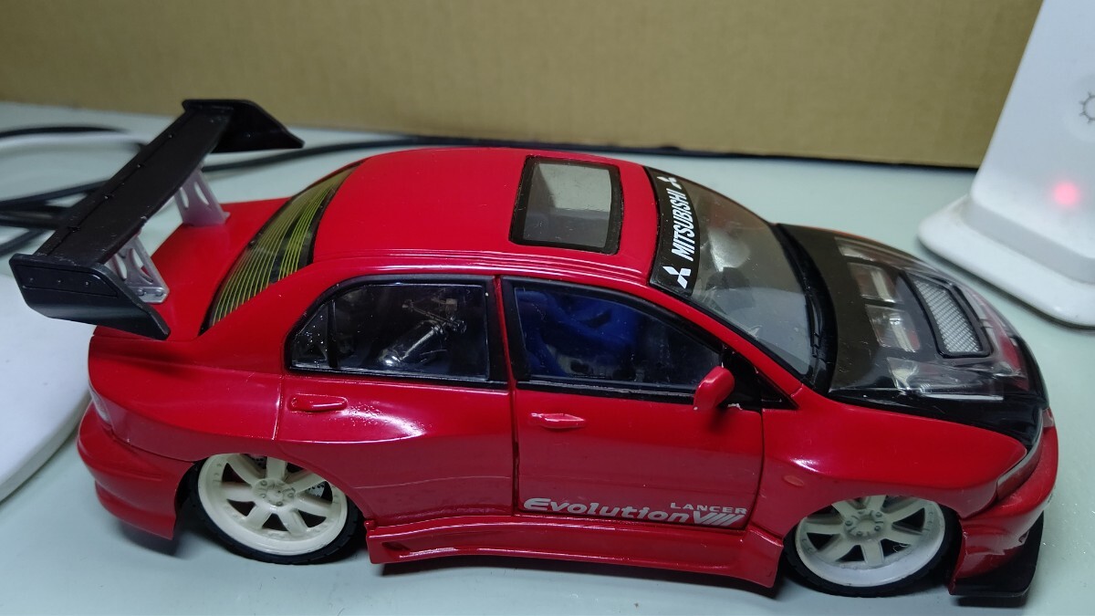 スケール 1/24 MITSUBISHI LANCER EVOLUTION VⅢ ！ 三菱 ランサー ！ 世界の名ラリーカーコレクション！_画像8