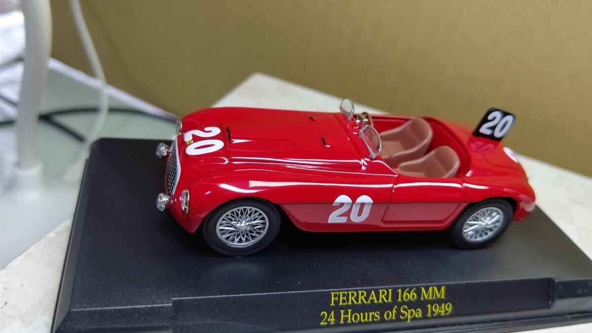 スケール 1/43 FERRARI 166 MM ！ 世界の名車シリーズ！ フェラーリ！_画像4