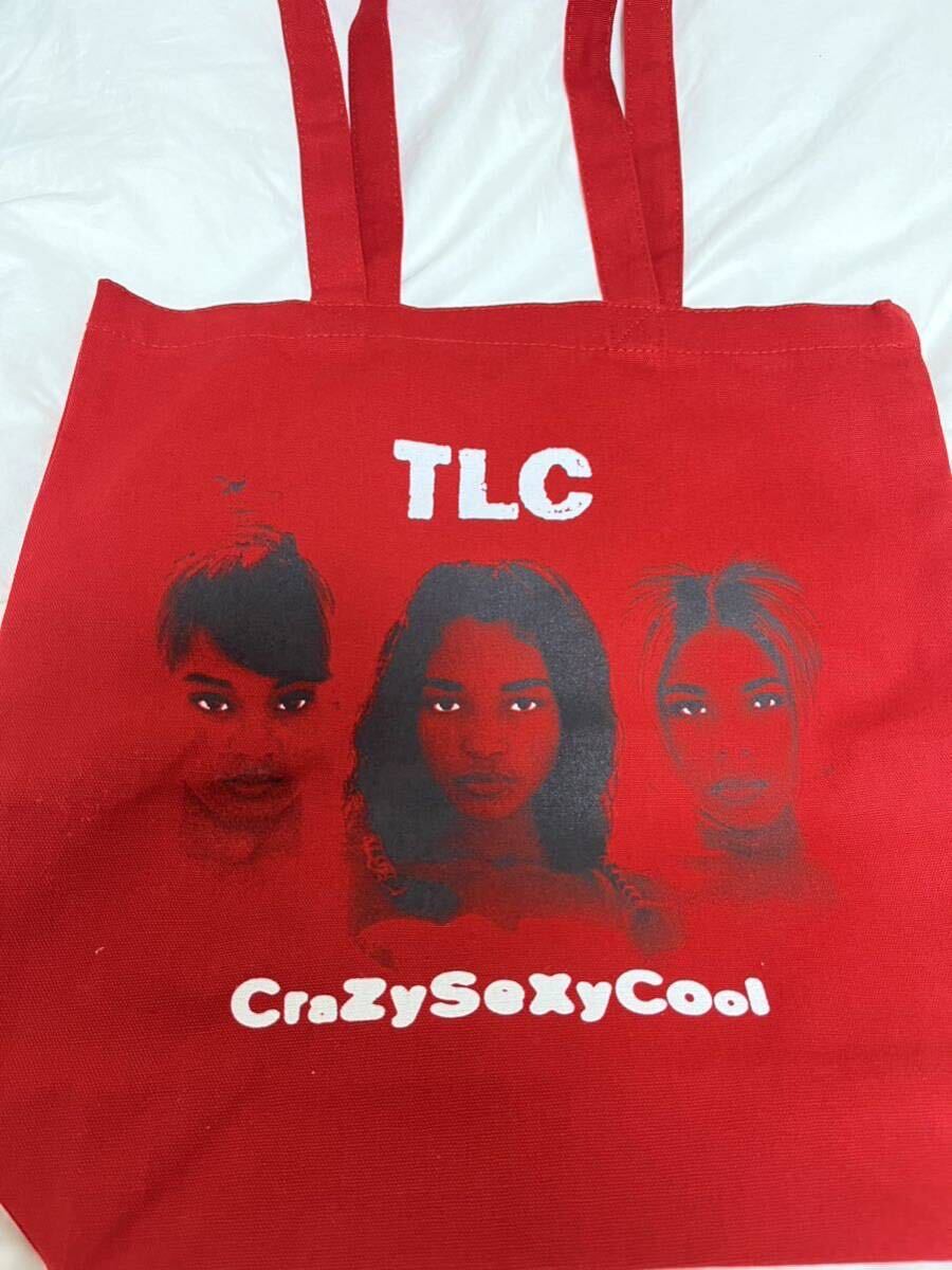 TLC グッズ トートバッグ 30TH ANNIVERSARY OF CRAZY SEXY COOL 来日 JANET JACKSON TOGETHER AGAIN Japan tour 2024 豊洲 大阪 横浜 新品 _画像2