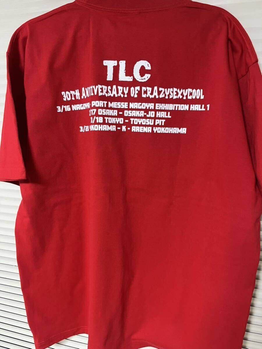 TLC グッズ Tシャツ 2XL 30TH ANNIVERSARY OF CRAZY SEXY COOL 来日 JANET JACKSON TOGETHER AGAIN Japan tour 2024豊洲 大阪 横浜 新品 の画像3