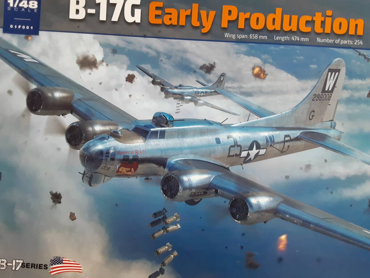 HKモデル 1/48 B-17G前期型キット_画像1