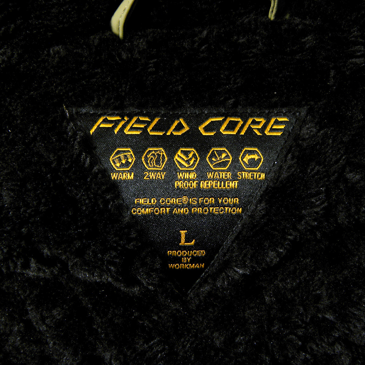 FiELD CORE 極寒対応モデル ユーロアルティメット デュアルフーディー中綿ジャケット 撥水 裏ボア アウトドア 袖フード取外可 m0307-1_画像9