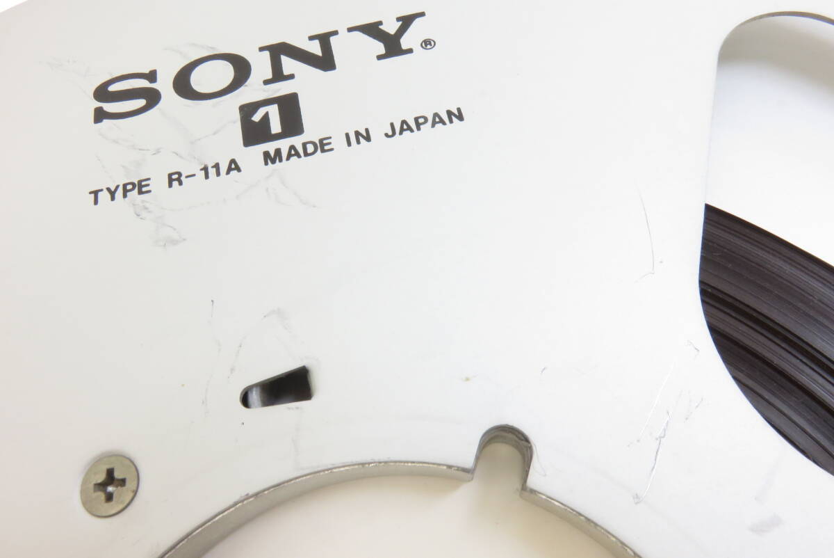 15951 小603-022　ソニー　オープンリール　R-11A　2本 まとめ　SONY　10号　メタルリール　オーディオ機器　ヤ80_画像6