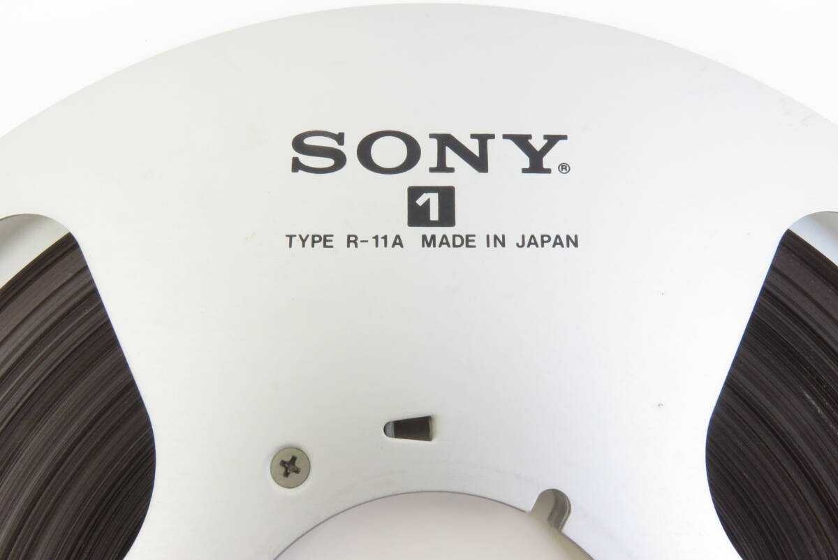 15951 小603-022　ソニー　オープンリール　R-11A　2本 まとめ　SONY　10号　メタルリール　オーディオ機器　ヤ80_画像3