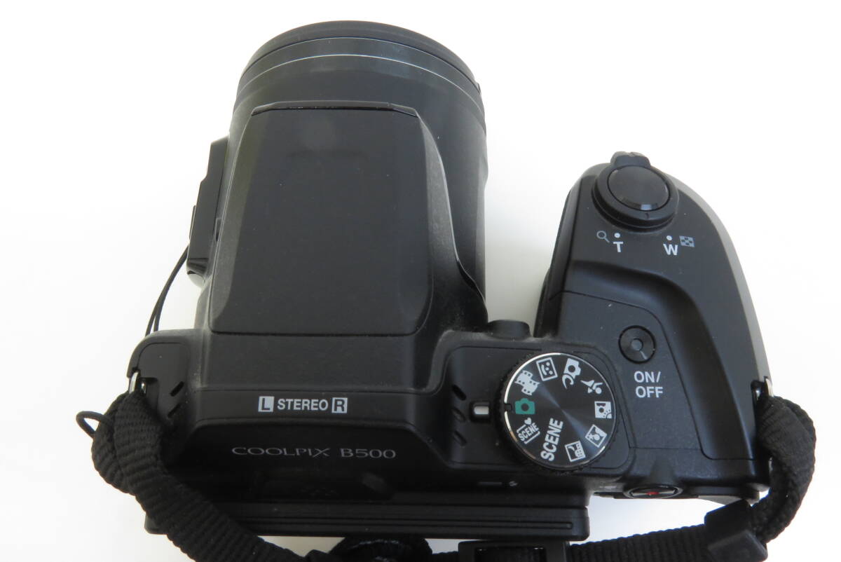 16059 上603-186　カメラ　ニコン B500　Nikon　COOLPIX　クールピクス　本体 説明書　コンパクト デジタルカメラ　中古品　ヤ60_画像6