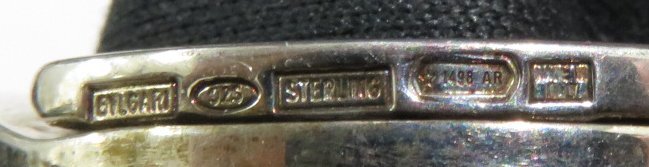16158 小603-323　ブルガリ　キーリング　SV 925　スターリングシルバー　STERLING　SILVER　ペンダントトップ　アクセサリー　BVLGARI　60_画像7