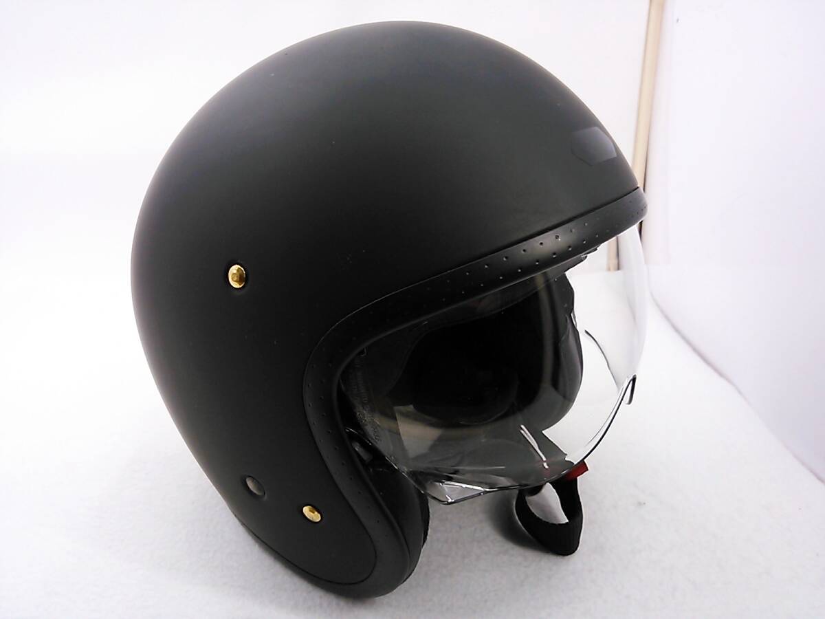 【送料無料】SHOEI ショウエイ JO J.O J・O ジェイ・オー マットブラック Mサイズ ジェットヘルメットの画像6