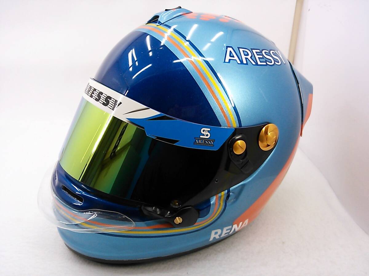 [ free shipping ] degree over 2021 year made Arai ARAI GP-6S 8859 painting goods S size mirror shield &GP-PED duct attaching 4 wheel for Cart full-face 