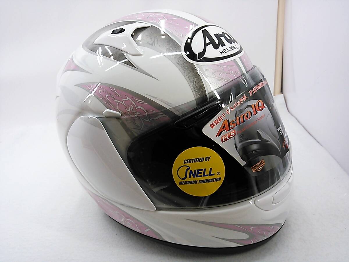 【送料無料】未使用保管品 Arai アライ ASTRO-IQ アストロIQ KAREN カレン Mサイズ 元箱付き フルフェイスヘルメット_画像7