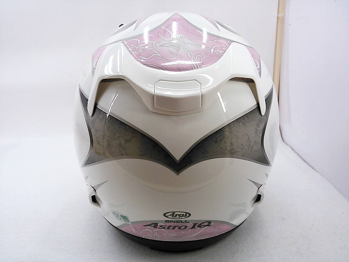 【送料無料】未使用保管品 Arai アライ ASTRO-IQ アストロIQ KAREN カレン Mサイズ 元箱付き フルフェイスヘルメット_画像4