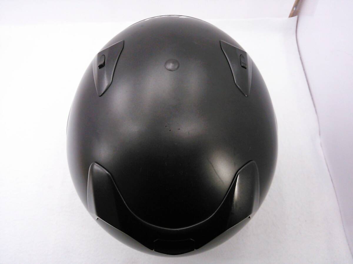 【送料無料】Arai アライ SZ-G SZG FLAT BLACK フラットブラック Mサイズ ジェットヘルメット_画像4