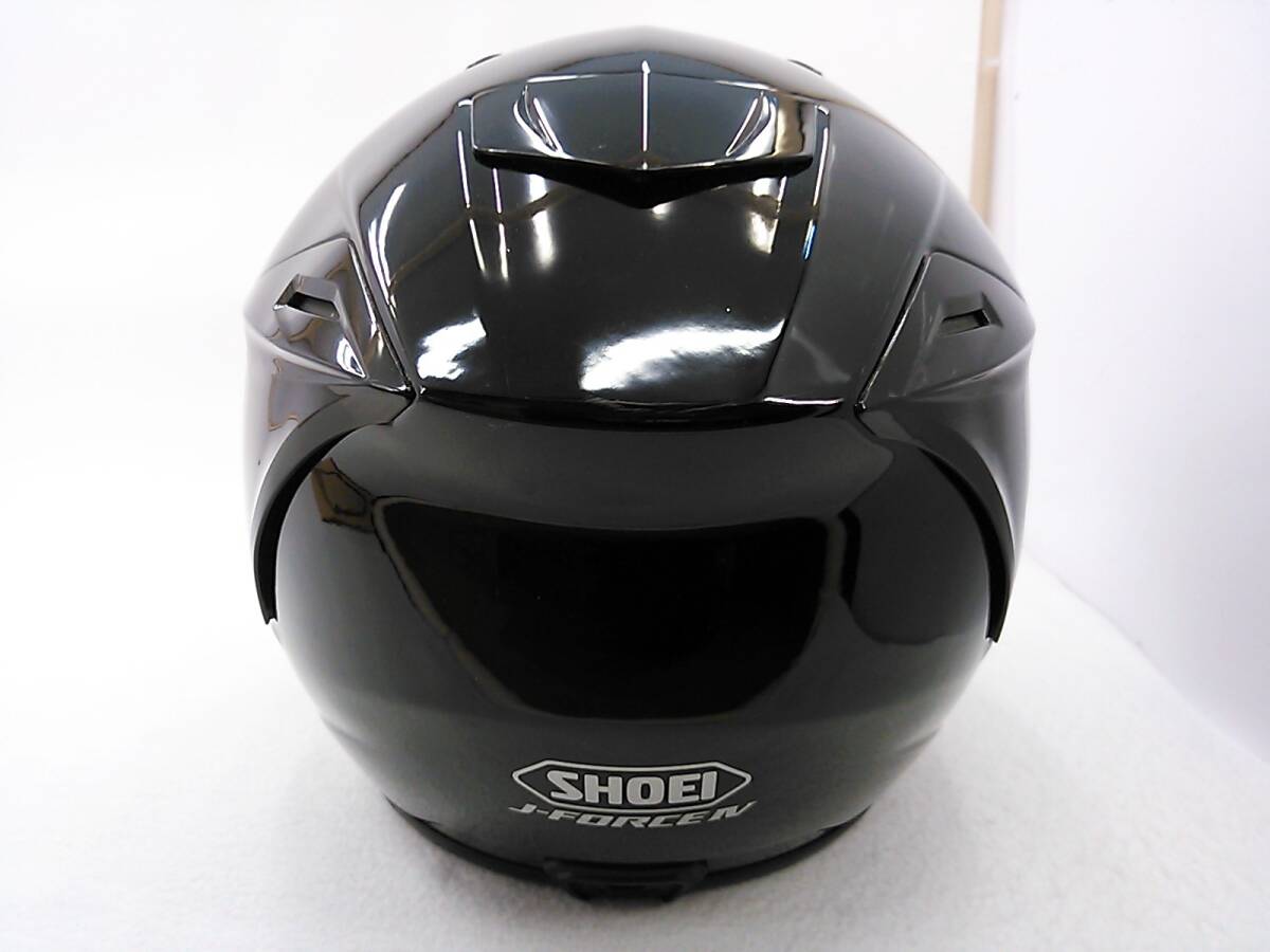 【送料無料】良品 SHOEI ショウエイ J-FORCE4 Jフォース4 BLACK ブラック XLサイズ ジェットヘルメット_画像3