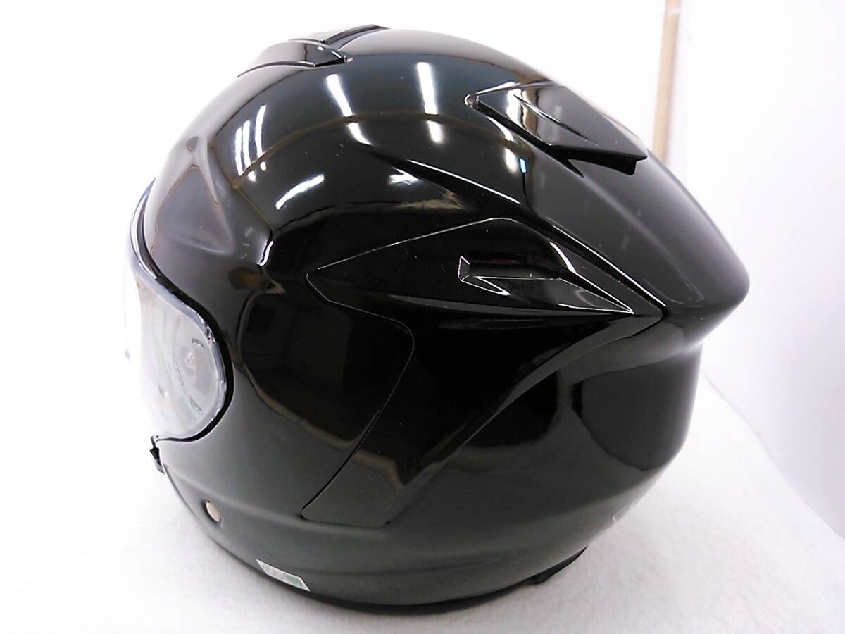 【送料無料】良品 SHOEI ショウエイ J-FORCE4 Jフォース4 BLACK ブラック XLサイズ ジェットヘルメット_画像2