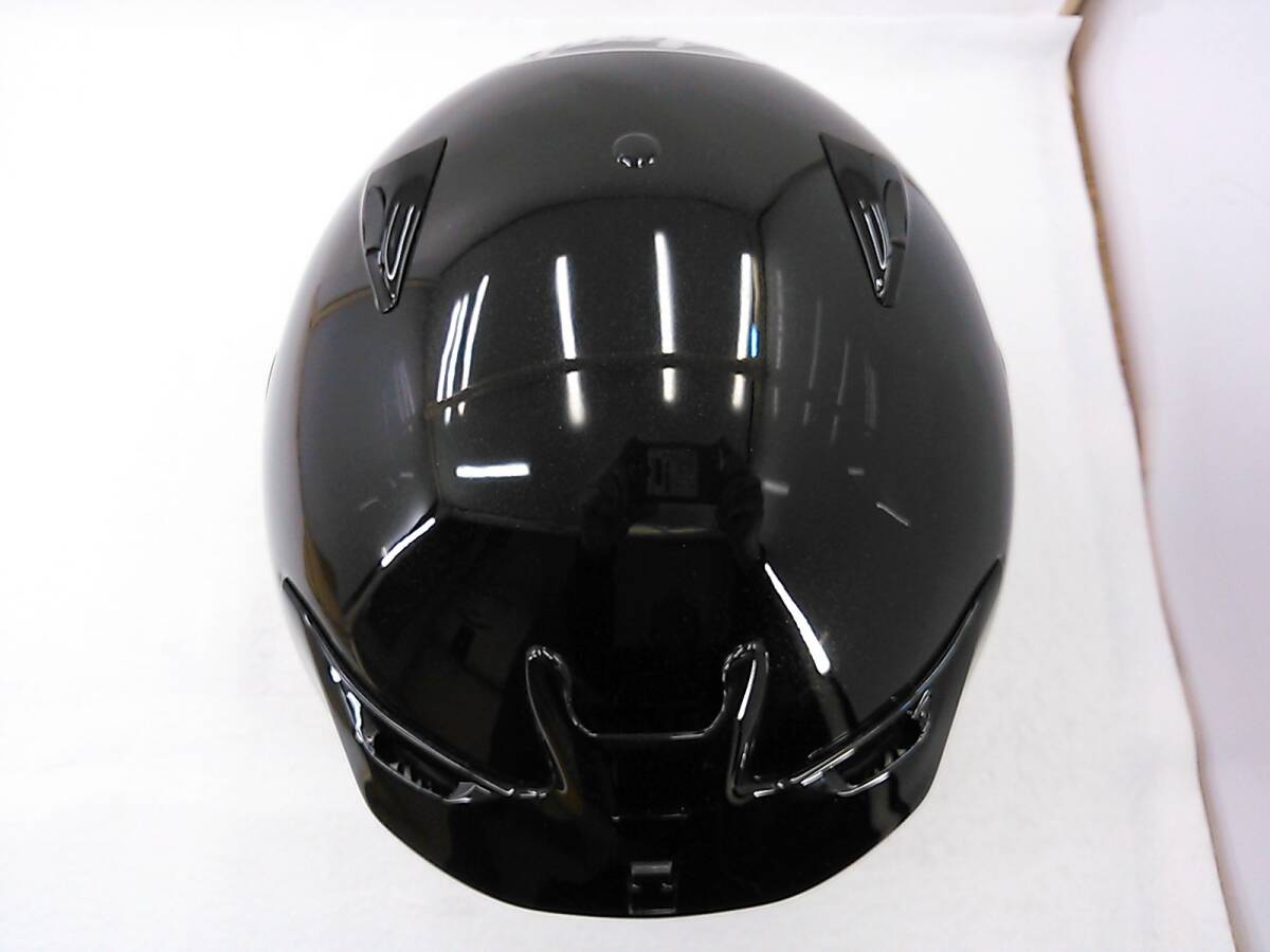 【送料無料】使用極わずか 良品 2020年製 Arai アライ QUANTUM-J クアンタムJ グラスブラック Mサイズ フルフェイスヘルメットの画像4