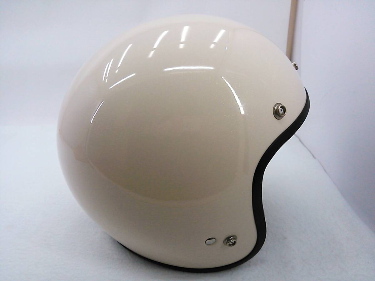 【送料無料】良品 Arai アライ CLASSIC MOD クラシック パイロットホワイト Lサイズ ジェットヘルメット