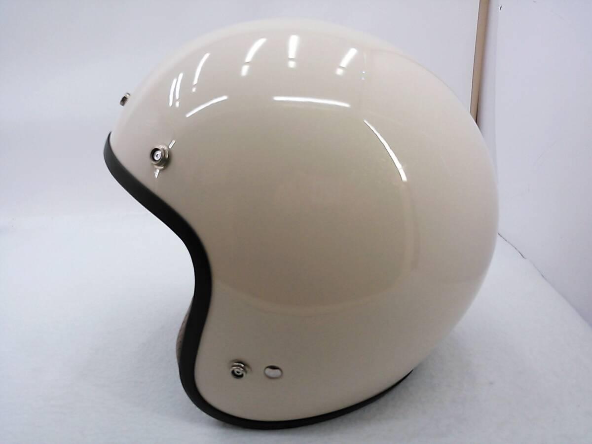 【送料無料】良品 Arai アライ CLASSIC MOD クラシック パイロットホワイト Lサイズ ジェットヘルメット