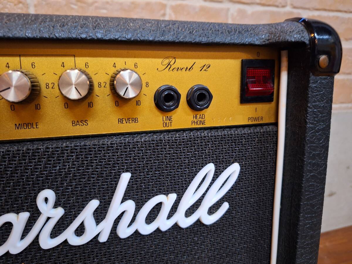 美品 1990年製 Marshall Reverb 12 Model 5205の画像3