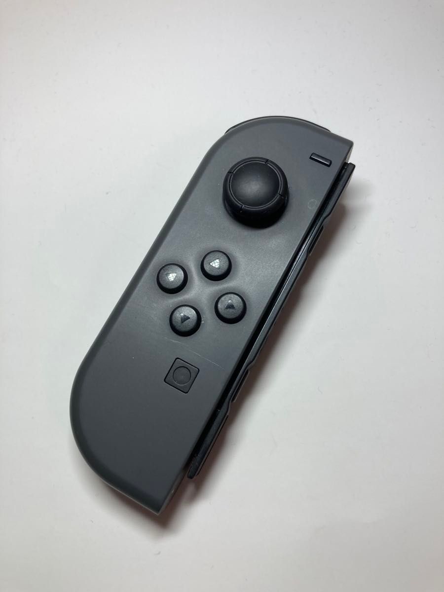 (ジャンク品)Nintendo Switch Joy-Con ジョイコン グレー　ネオンレッドセット　ストラップ付き