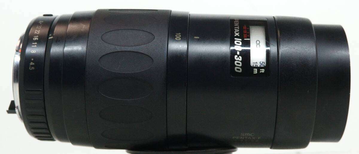 ~実写確認済~ ☆実用品・人気の望遠レンズ☆ ペンタックス1眼レフ用(Kマウント) SMC PENTAX-F 100-300mm F4.5-5.6(I0298)の画像5