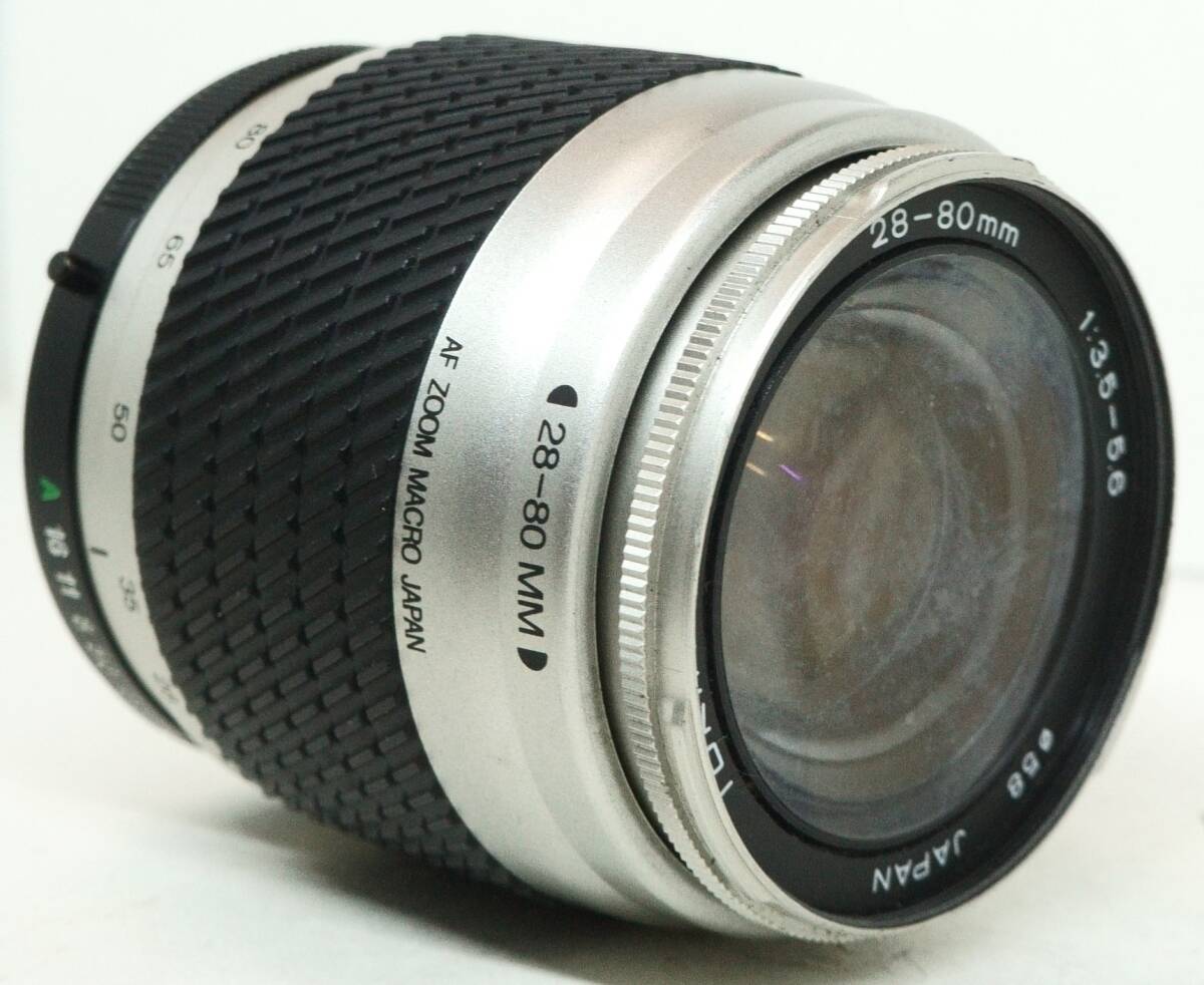 ~実写確認済~ ☆実用良品・人気の望遠レンズ☆　ペンタックス1眼レフ用(Kマウント) Tokina AF 28-80mm F3.5-5.6 (I0312)_画像4