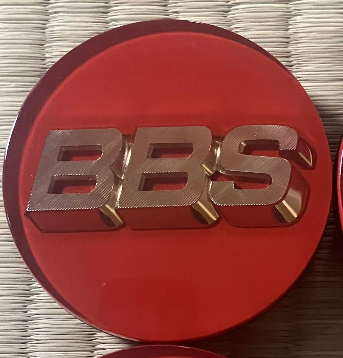 BBS・センターキャップ・レッドキャップ・4枚・56mm・正規品_画像2