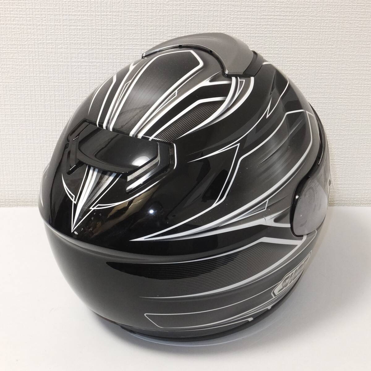 ★SHOEI GT-AIR INERTIA TC-5 フルフェイスヘルメット Ｌサイズ 59cm グレー×黒 2016年製★の画像5