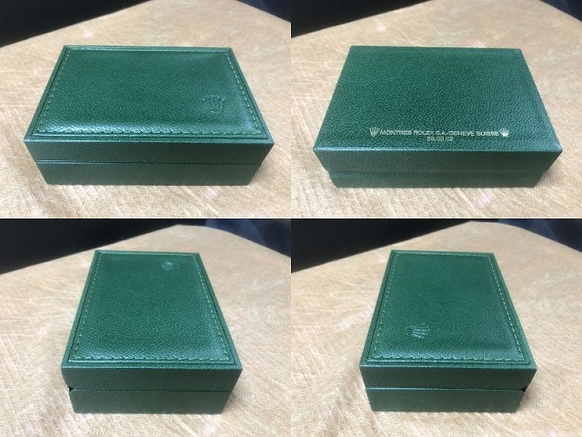 ロレックス エクスプローラー2 16570 黒 シール付 純正 箱 ウォッチ ボックス BOX ケース ヴィンテージ 緑 グリーン 時計 付属品 ROLEX_画像3