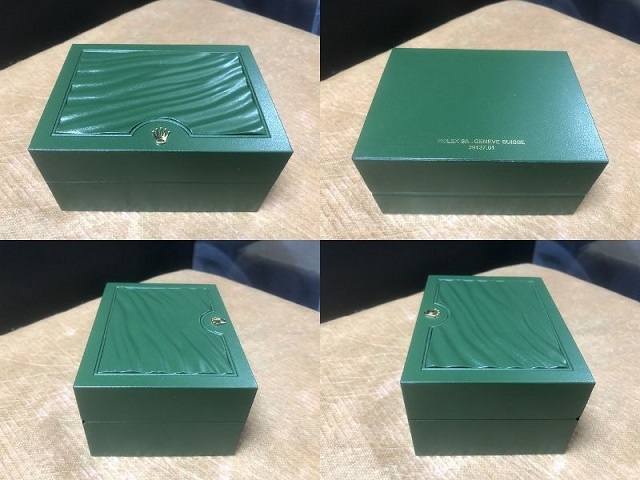 ロレックス デイトナ 116520 純正 箱 ボックス Box カード ケース モデル 冊子 タグ 緑 グリーン 正規品 時計 付属品 ROLEX DAYTONA_画像3