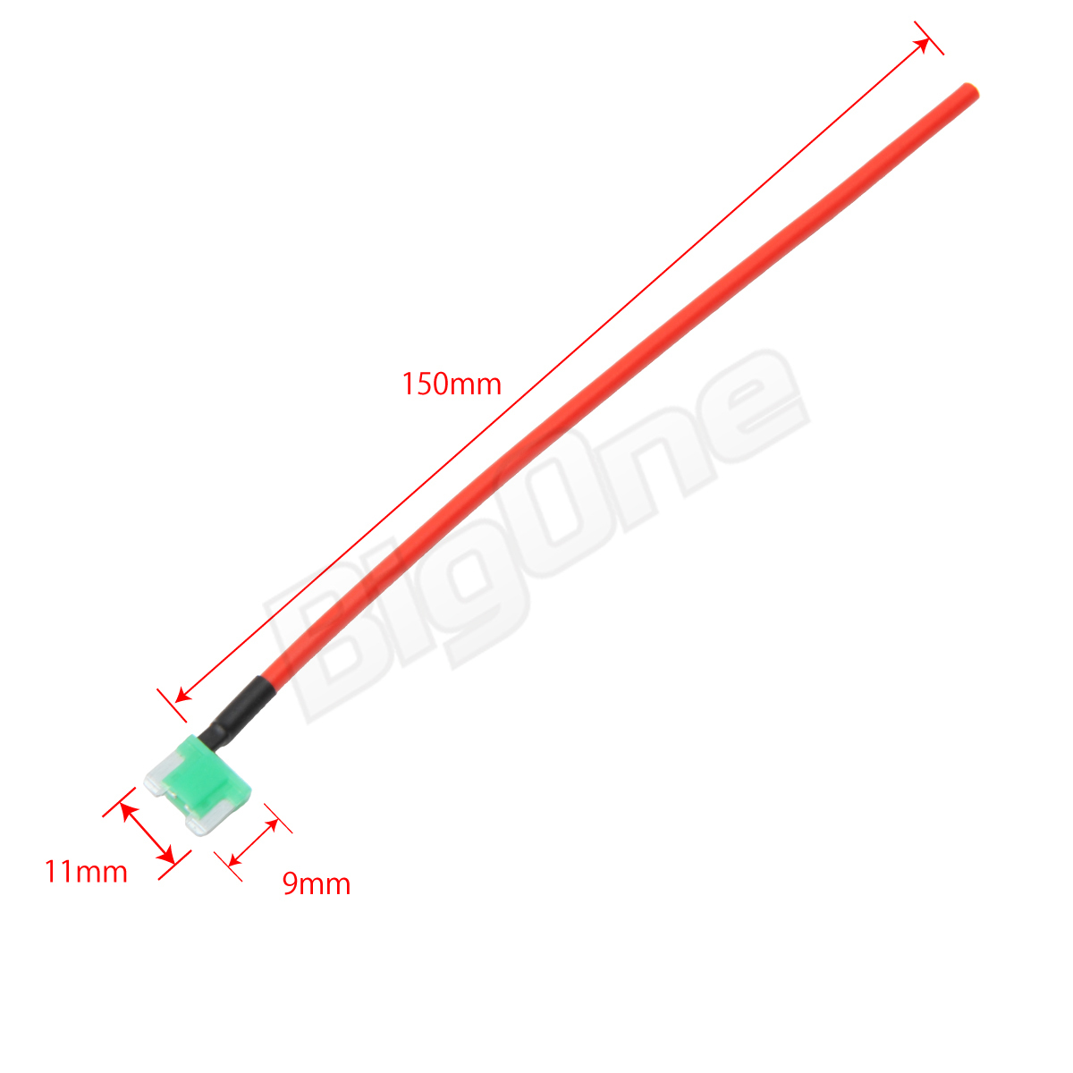 BigOne power supply simple code attaching fuse low . flat type fuse power supply 30A ASM chigar lighter ETC drive recorder. connection accessory power supply 