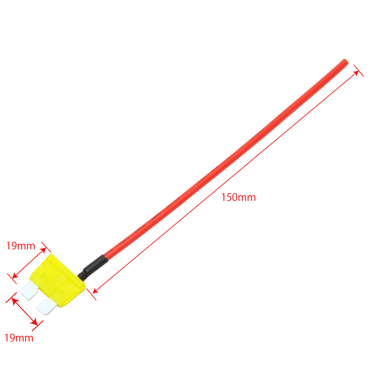 BigOne 切れたら光って知らせる インジケーター 内蔵 標準 平型 ヒューズ 電源 20A ATP LED シガーライター ETC ドライブレコーダー の接続_画像2