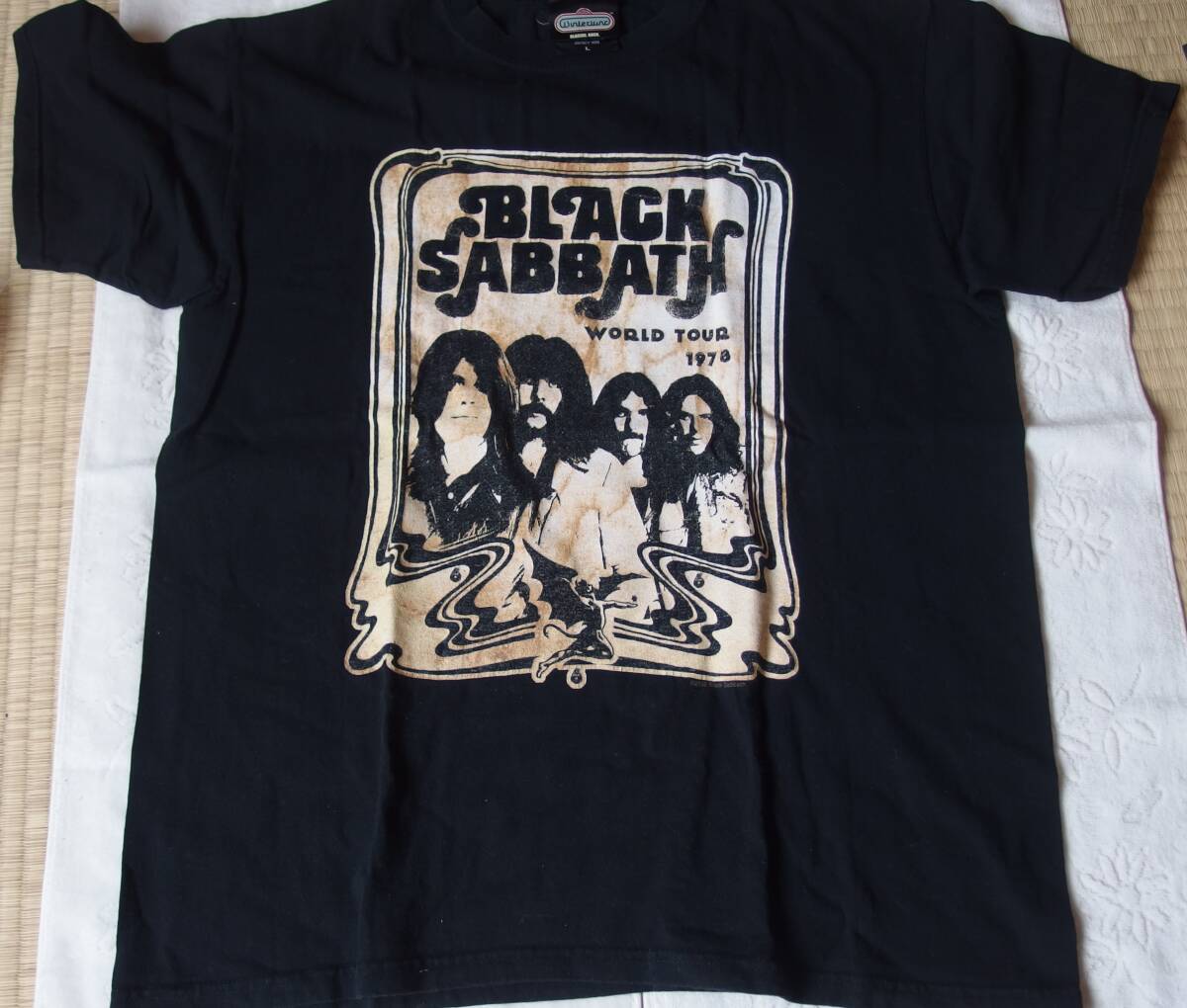 中古 BLACK SABBATH Ｔシャツ ブラック・サバス Lサイズ_画像1