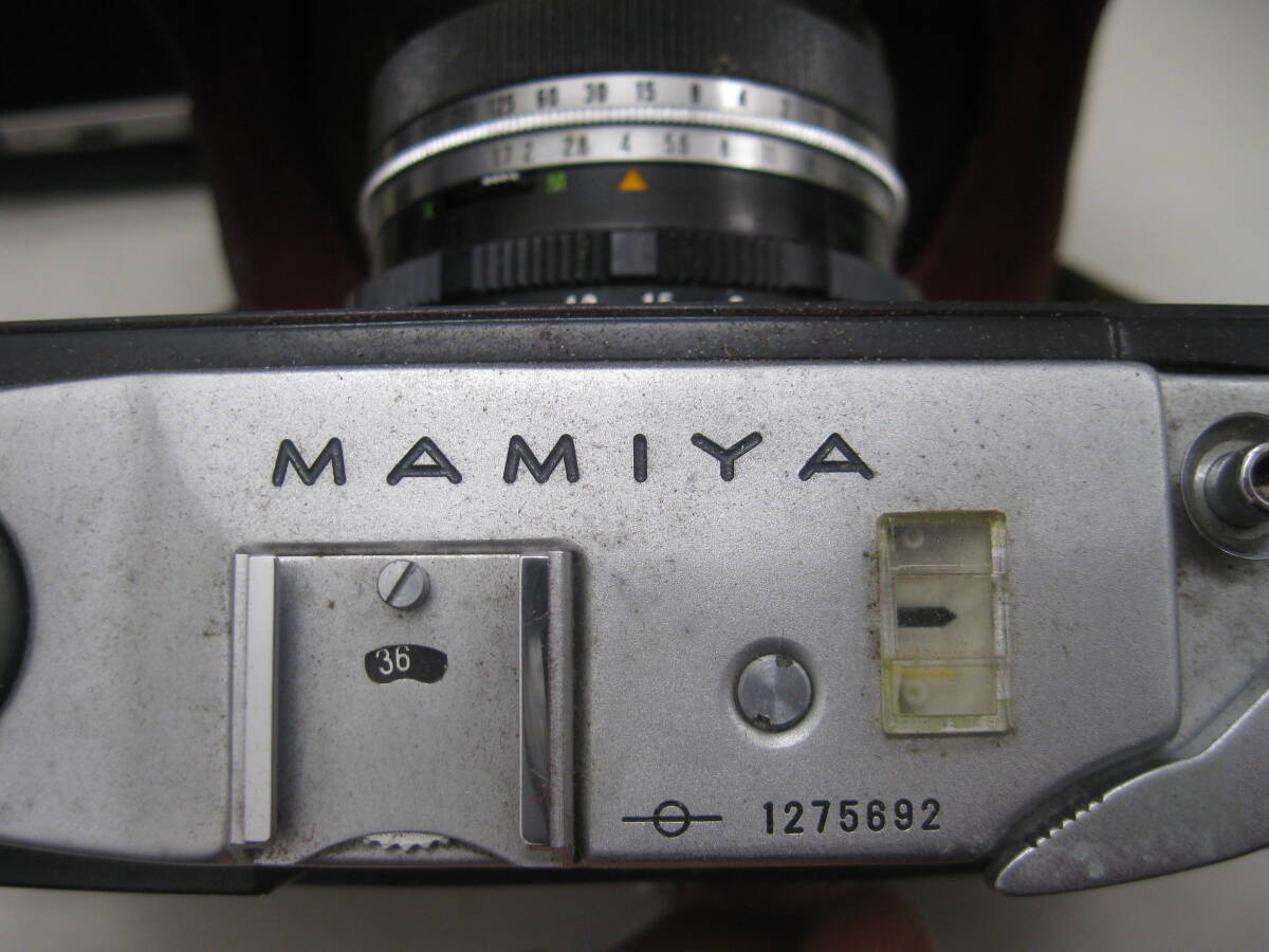 MAMIYA Auto Deluxe ジャンク 皮ケース付き *36157の画像3
