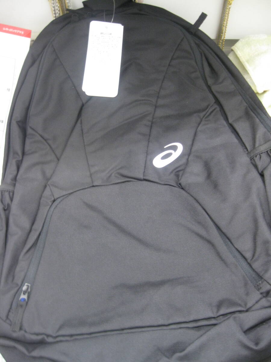  unused asics backpack EBA415 black *29474
