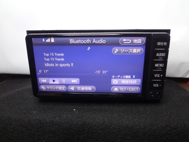 ◎日本全国送料無料 トヨタ純正 (2020年 秋 地図) NSCD-W66 新東名・新名神 ワンセグTV Bluetoothオーデイオ SDメモリー 保証付の画像7
