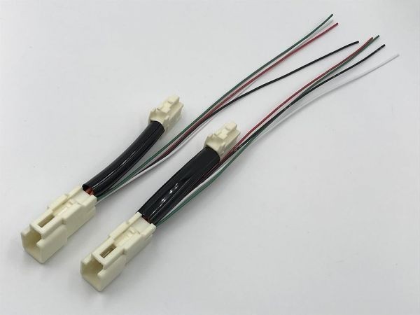 【トヨタ テール 電源 取り出し ハーネス 2本】 60系 ハリアー AVU65 ZSU6# コネクター 検索用) LED リフレクター 反射板 装飾 カスタム_画像4