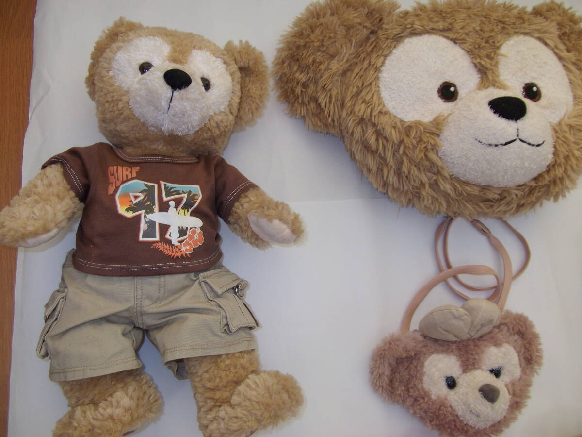  Disney soft toy secondhand goods Duffy & Shellie May pouch 