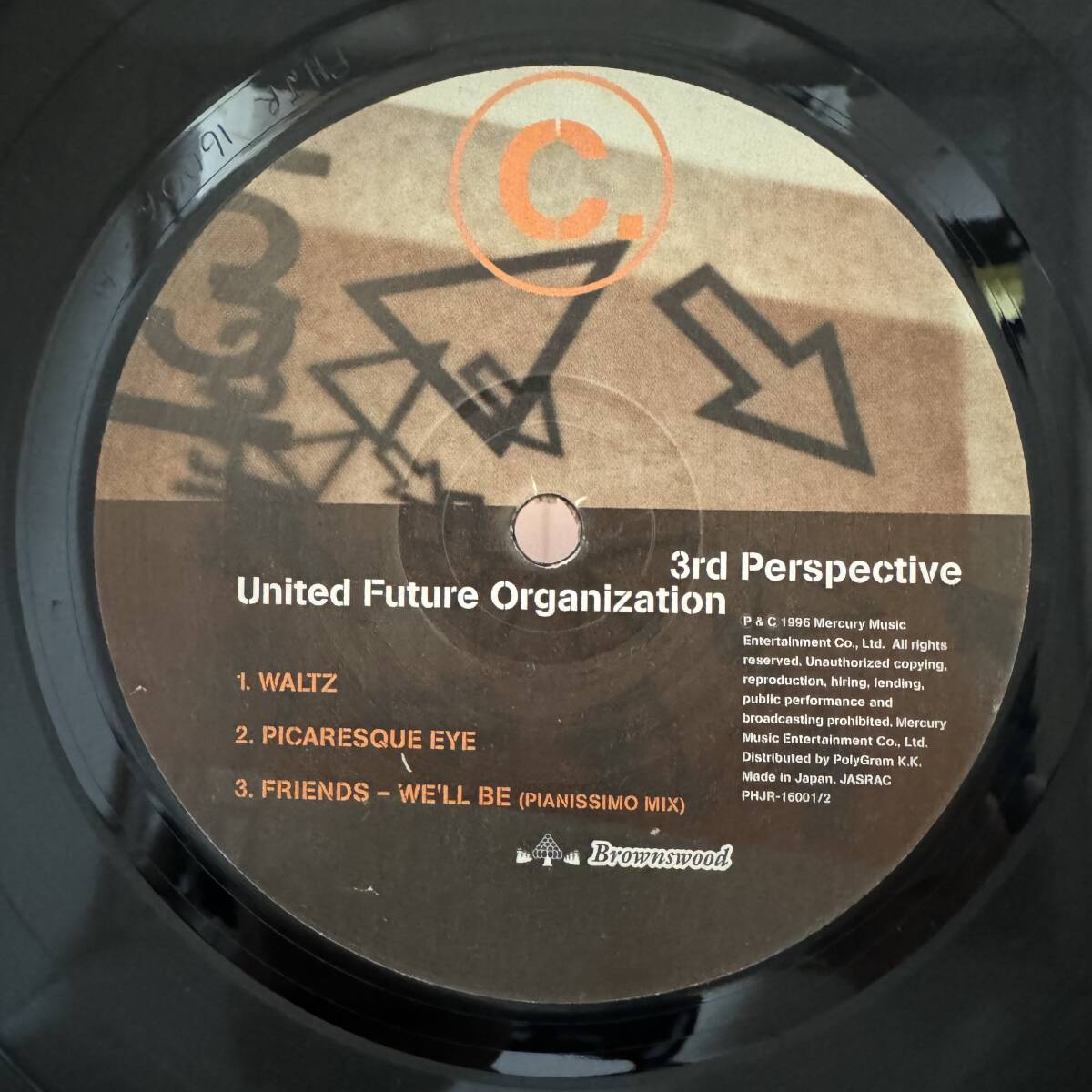 Acid Jazz LP - United Future Organization - 3rd Perspective - Brownswood - VG+_画像5