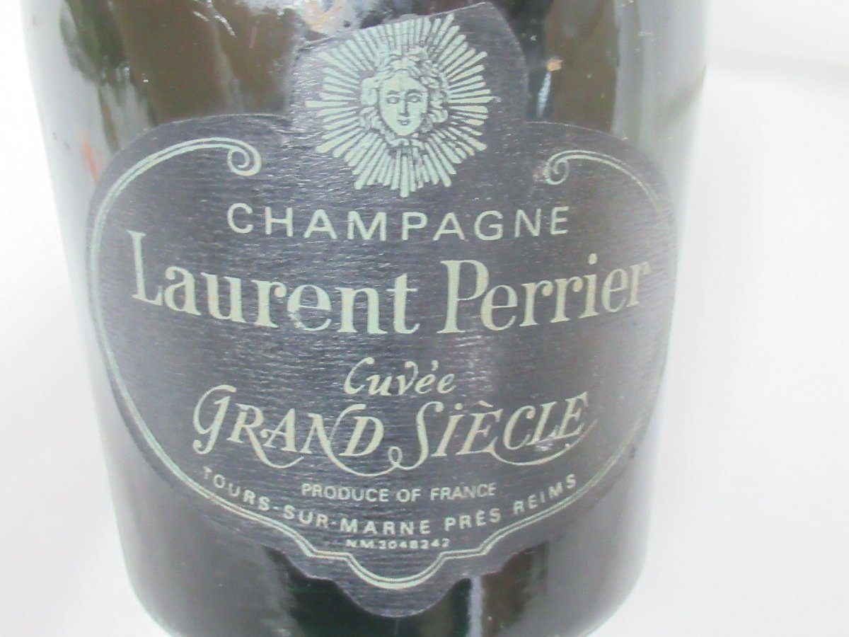 ○○ 古酒 LAURENT PERRIER Grand Siecle ローラン・ペリエ グラン シエクル 780ml 18％ シャンパーニュ 西武百貨店輸入品 従価表記　②_画像3