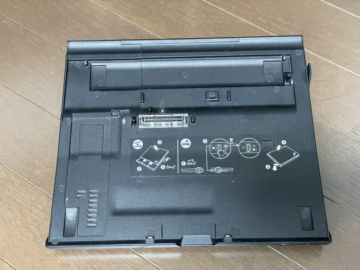 希少ThinkPad X61 T9300 改造有りウルトラベース付属_画像8