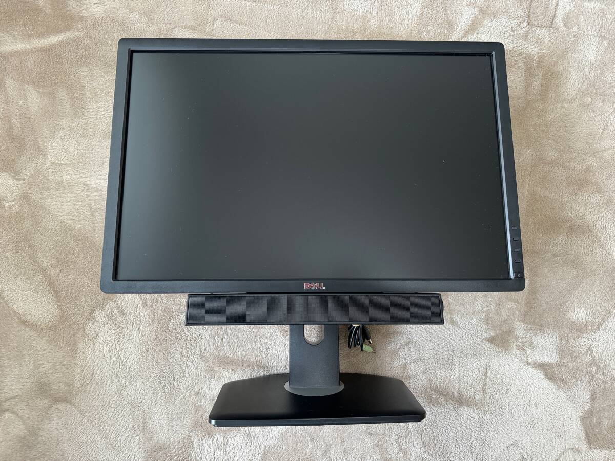 ◆美品♪DELL U2412Mb 24型ワイド液晶ディスプレイ(D-SUB/DVI)＋DELL AX510 TFTモニター用スピーカー（デジタルハイエンド用）セットです♪