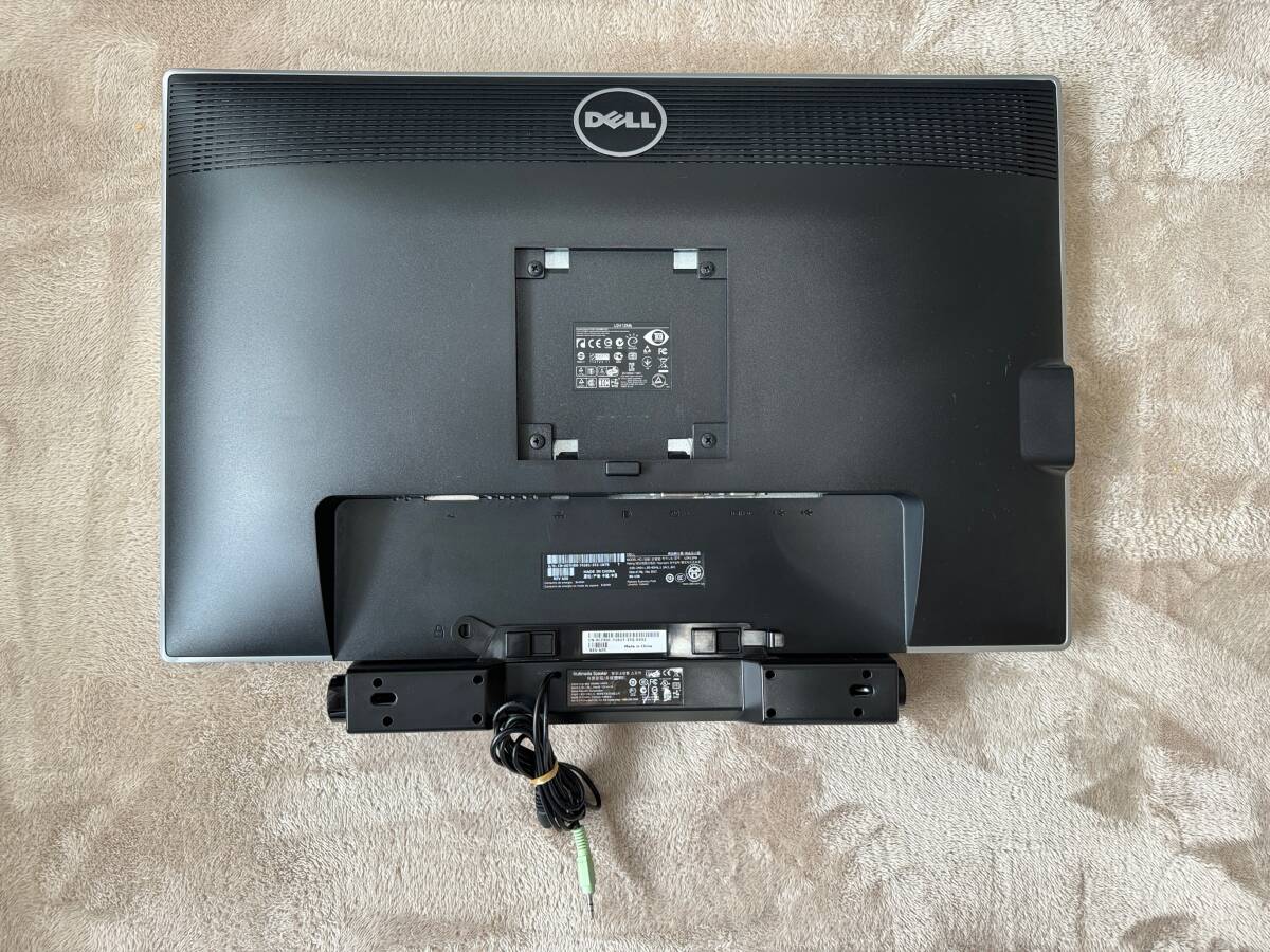 ◆美品♪DELL U2412Mb 24型ワイド液晶ディスプレイ(D-SUB/DVI)＋DELL AX510 TFTモニター用スピーカー（デジタルハイエンド用）セットです♪