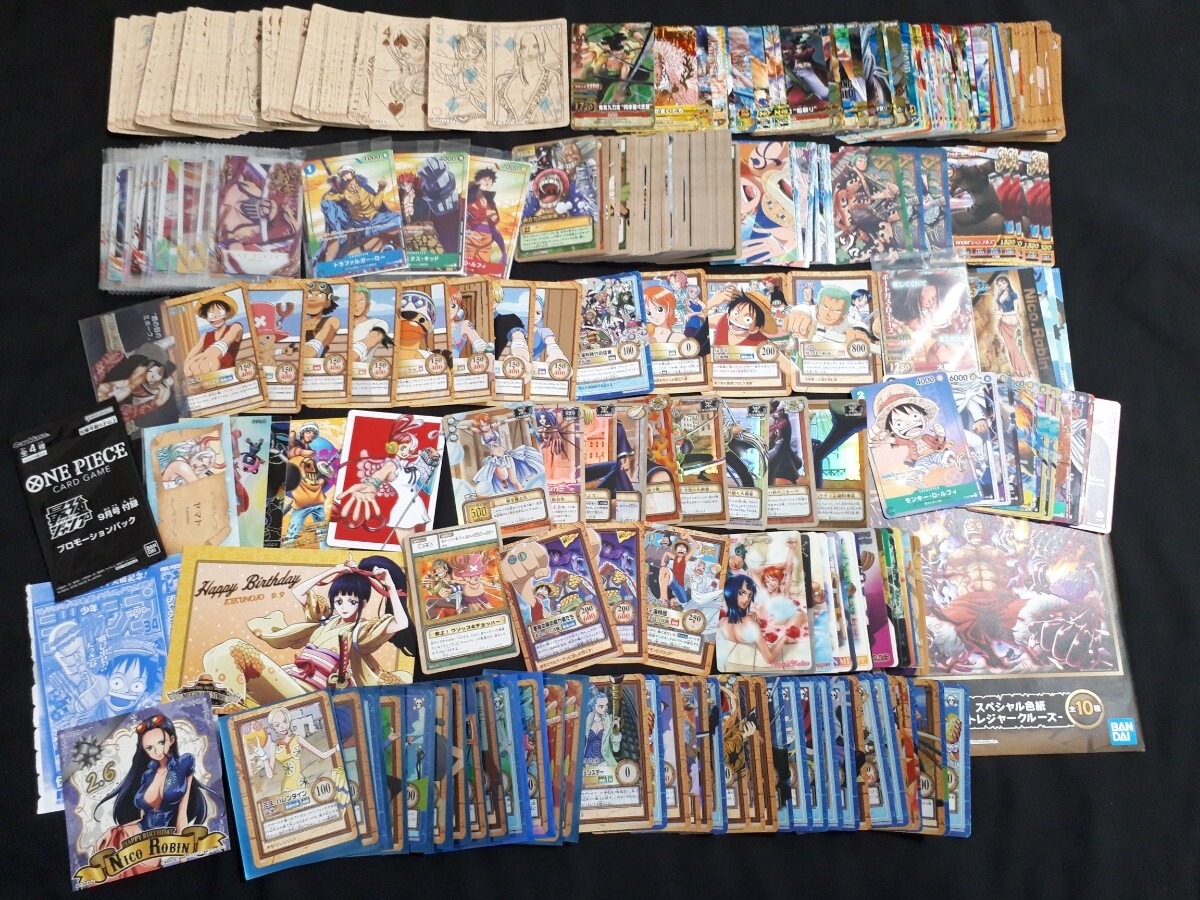 希少 ONE PIECE ワンピース カードダス ハイパーバトル カードゲーム グッズ ニコ・ロビン バースデー ステッカー 他 大量まとめセット_画像1