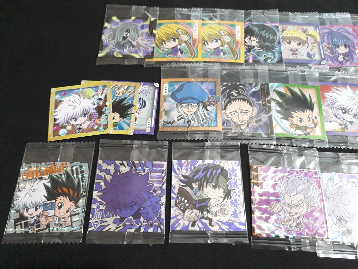 希少 ハンター×ハンター HUNTER×HUNTERシール ウエハース まとめセット WHR キルア ゴン&キルア HR クロロ SR R N 色々の画像3