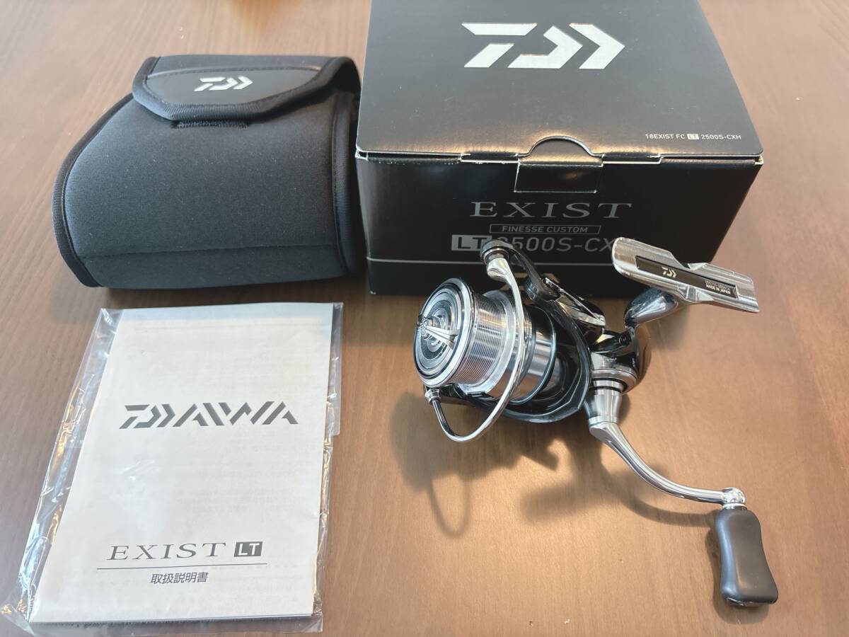 訳あり ダイワ 18イグジスト FC LT2500S-CXH DAIWA EXIST スピニングリール 中古品_画像1