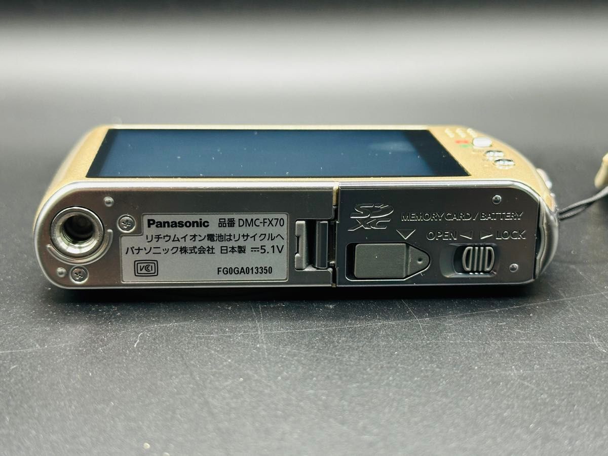 美品】 Panasonic LUMIX DMC-FX70 ゴールド 動作品|Yahoo 美品】 Panasonic LUMIX DMC-FX70 ゴールド 動作品|Yahoo