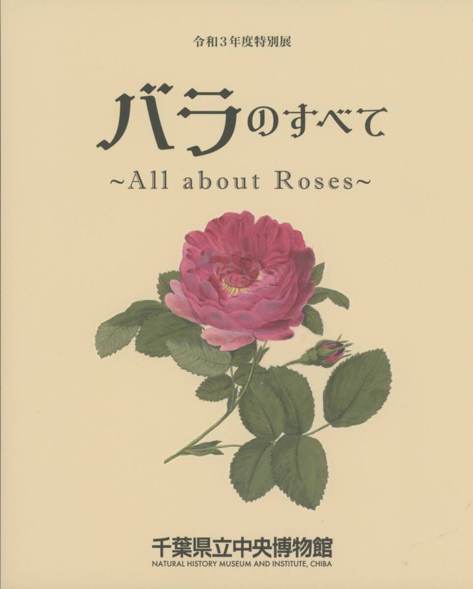■バラのすべて〜All about Roses〜　千葉県立中央博物館　特別展図録　検：ルドゥテ・ウイルモット・コウシンバラ_画像1