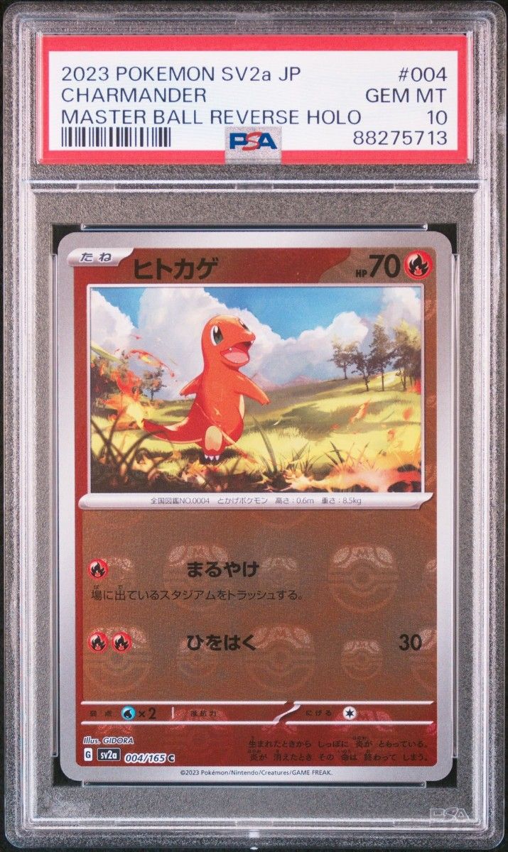 専用　ヒトカゲ フシギダネ　マスターボールミラー PSA10 