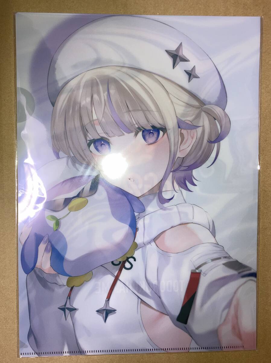 hololive ホロライブ　ReGLOSS　クリアファイル　2枚組　轟はじめ_画像1